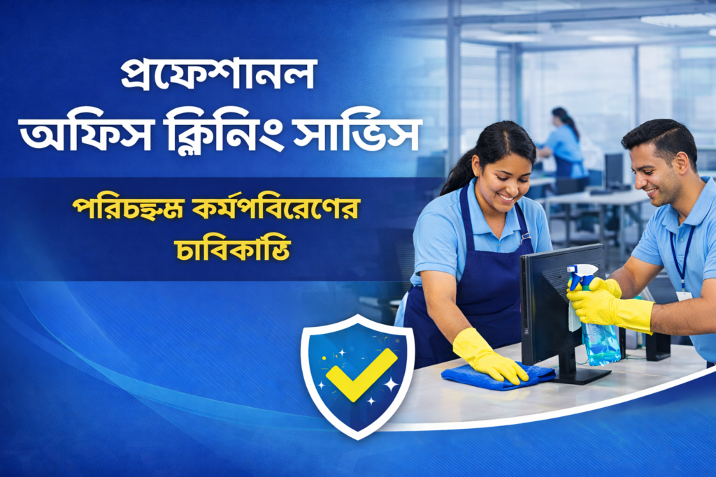 প্রফেশনাল অফিস ক্লিনিং সার্ভিস: পরিচ্ছন্ন কর্মপরিবেশের চাবিকাঠি